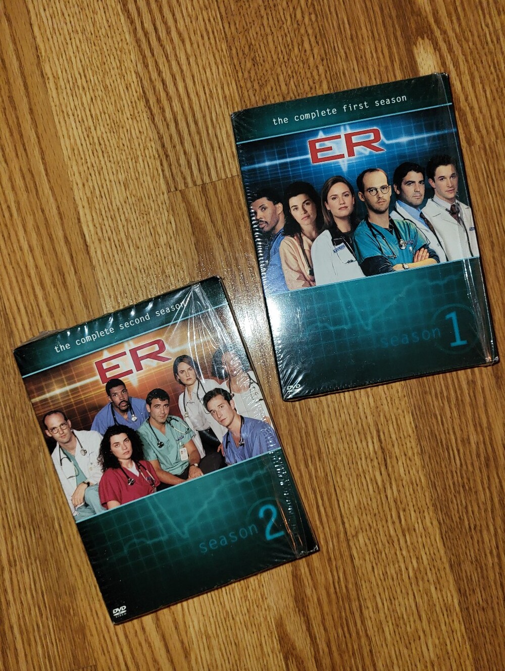 ER The Complete Seasons 1 & 2 DVD Box Sets